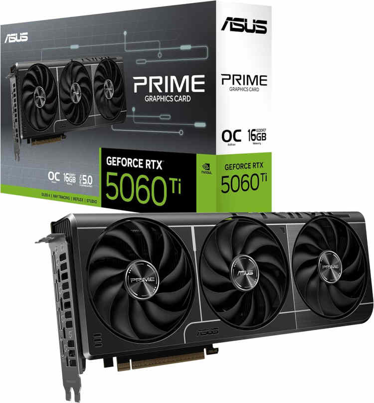 ASUS Prime GeForce RTX 5060 Ti OC Edition