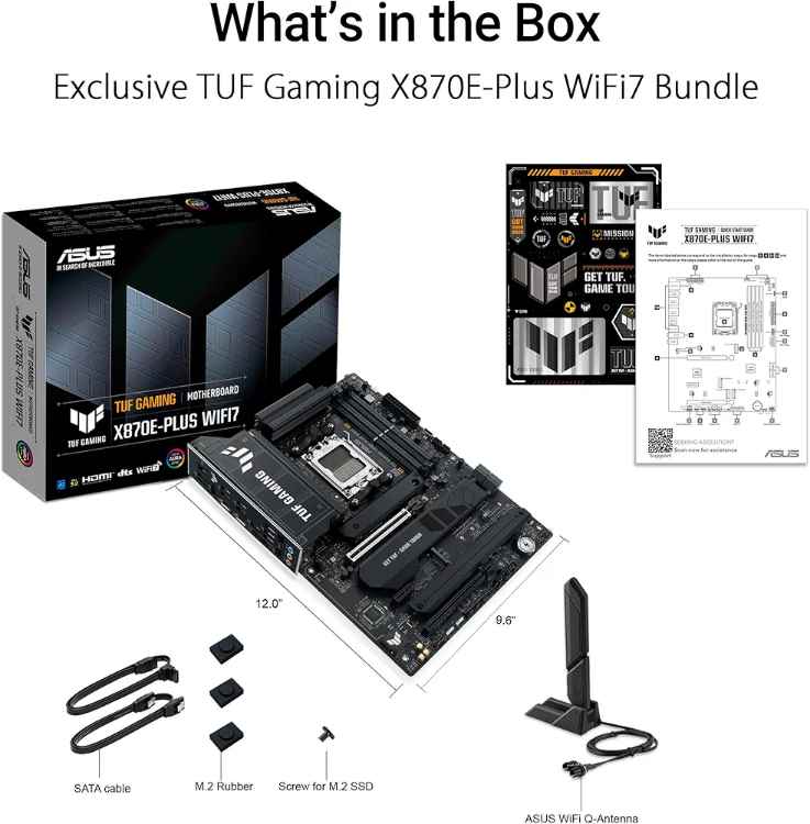 ASUS TUF Gaming X870E-Plus Wi-Fi 7 - Image 4