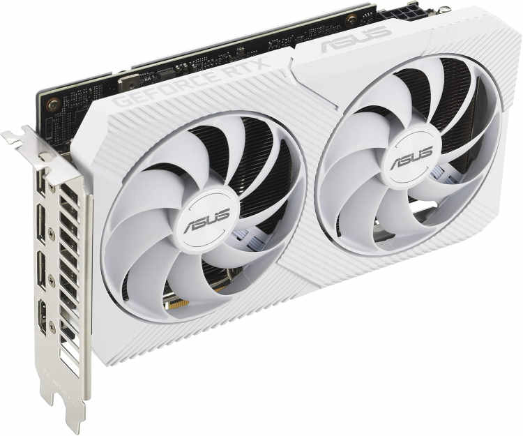 Asus Dual GeForce RTX 3060 OC Edition White - Image 2