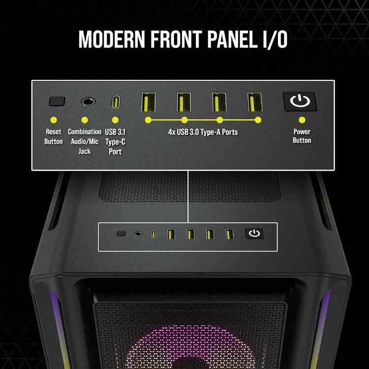 Corsair iCUE 5000T RGB Mid-Tower ATX - Image 2