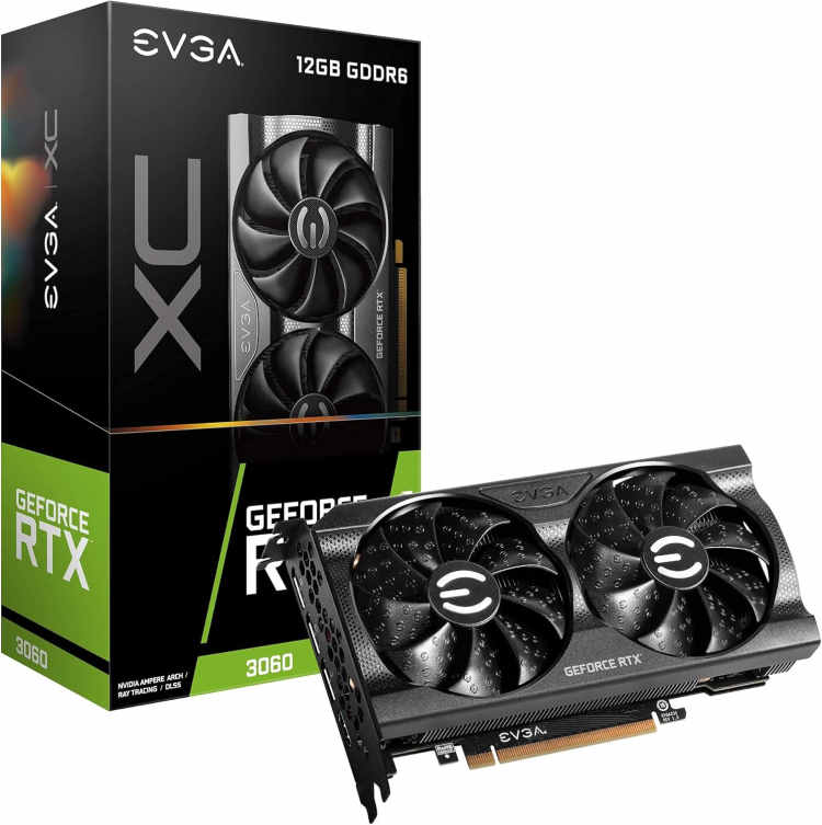 EVGA GeForce RTX 3060 XC Gaming, 12G