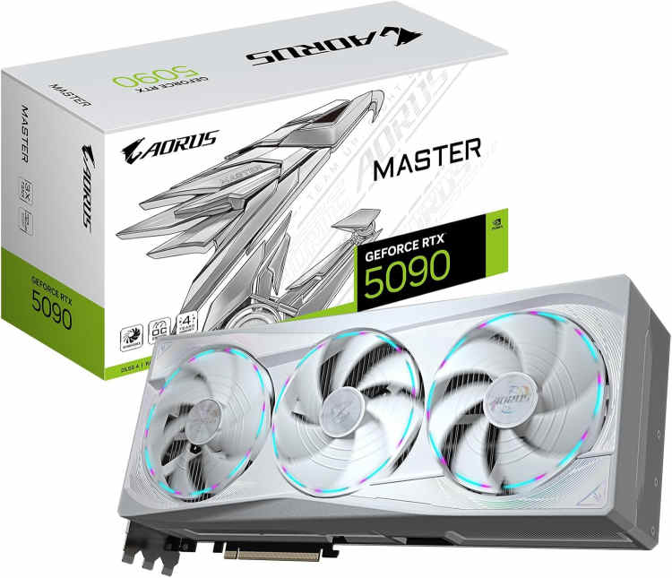 Gigabyte Aorus GeForce RTX 5090 Master Ice