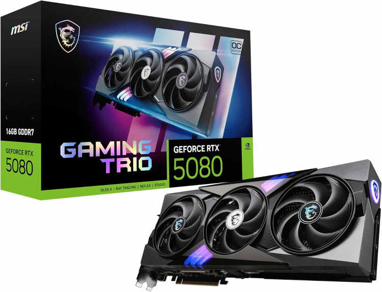 MSI Gaming RTX 5080 Gaming Trio OC 