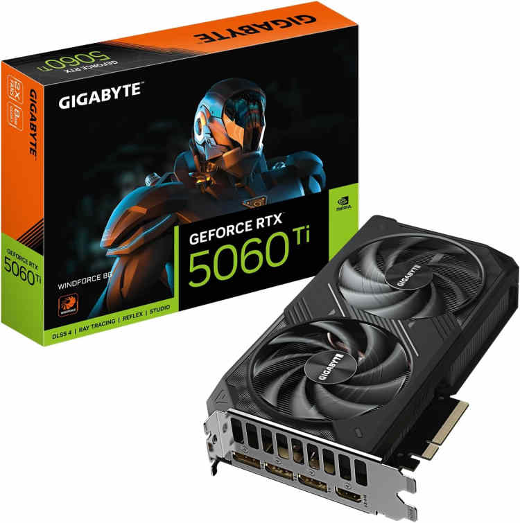 Gigabyte GeForce RTX 5060 Ti Windforce 8G