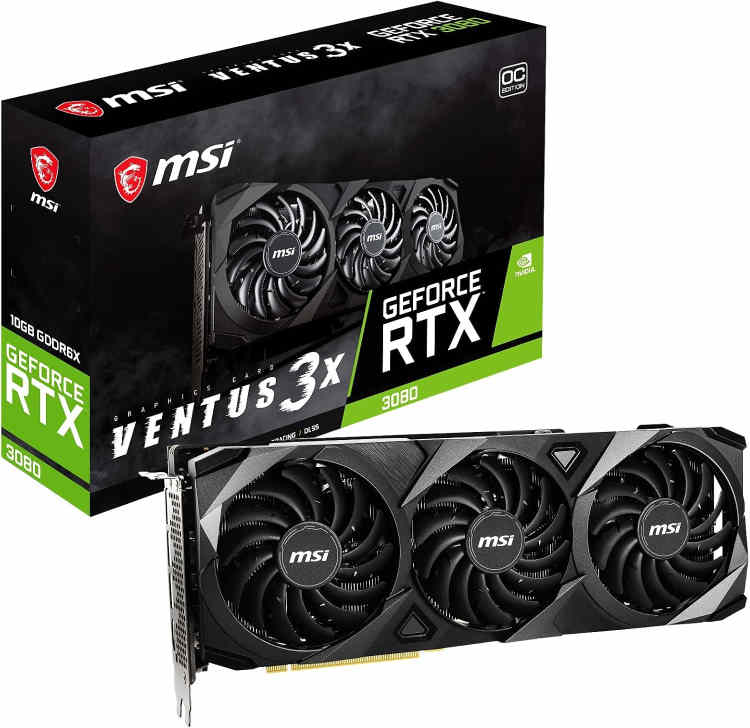 MSI Gaming GeForce RTX 3080 Ventus 3X LHR