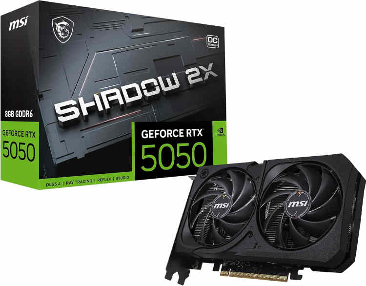 MSI Gaming RTX 5050 8G Shadow 2X OC 