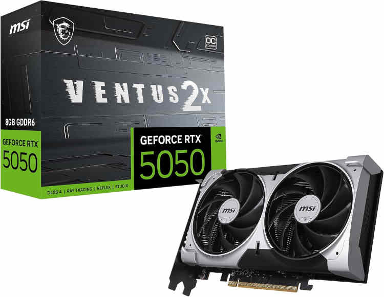 MSI Gaming RTX 5050 8G Ventus 2X OC