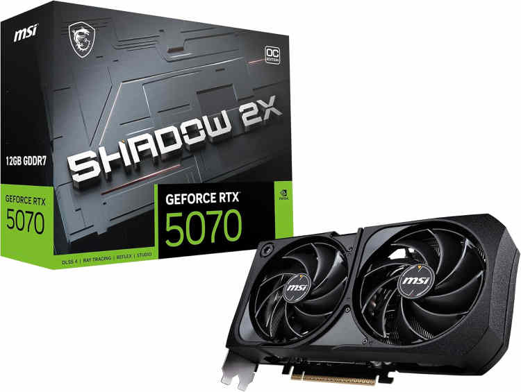 MSI Gaming RTX 5070 Shadow 2X OC
