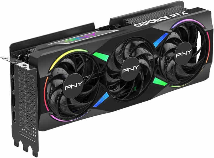 PNY GeForce RTX 5070 Ti Epic-X ARGB OC Triple Fan - Image 2