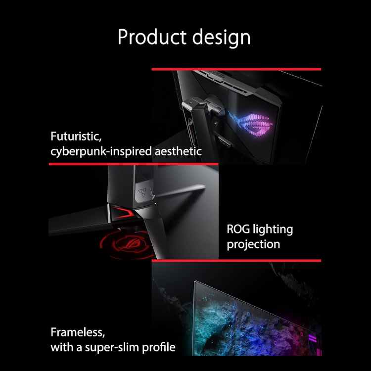 ASUS ROG Swift PG27AQDM OLED DSC Gaming Monitor - Image 2