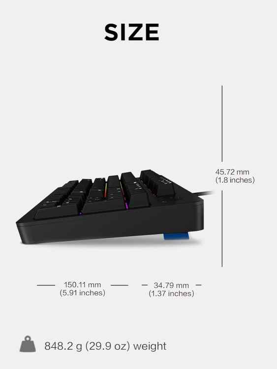 Lenovo Legion K310 RGB Wired Gaming Keyboard - Image 3