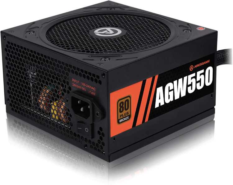 Aresgame Power Supply 550W 80+ Bronze  - Image 3