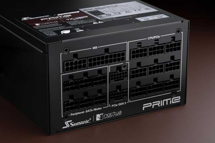 Seasonic Prime TX-1600 Noctua Edition - Image 2