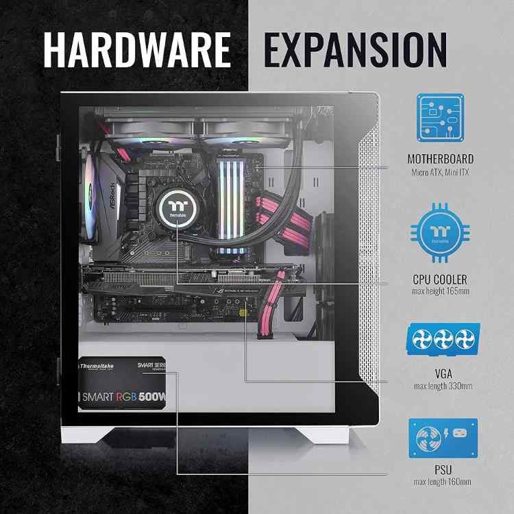 Thermaltake S100 TG Snow Edition - Image 5