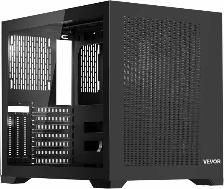 Vevor K21 Mid-Tower Dual Chamber Gaming Case