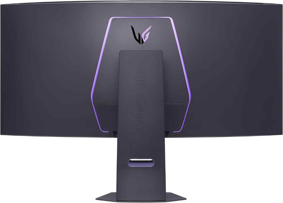 LG 45GX950A-B 45-inch Ultragear WUHD OLED Curved Gaming Monitor - Image 2