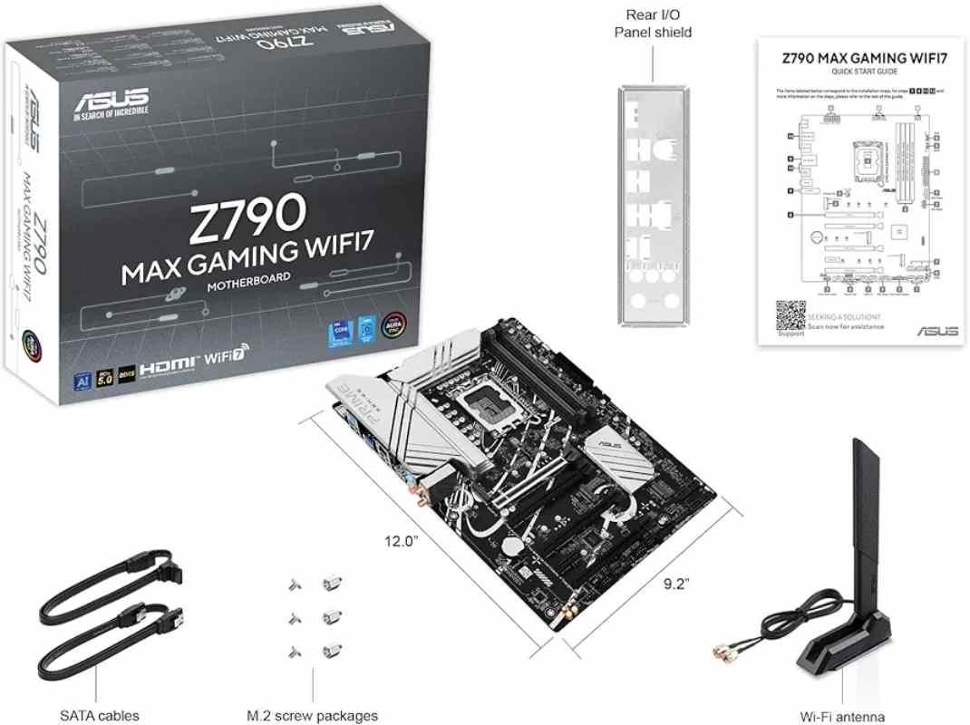 ASUS Z790 Max Gaming WiFi7 Intel Z790 ATX Motherboard - Image 3