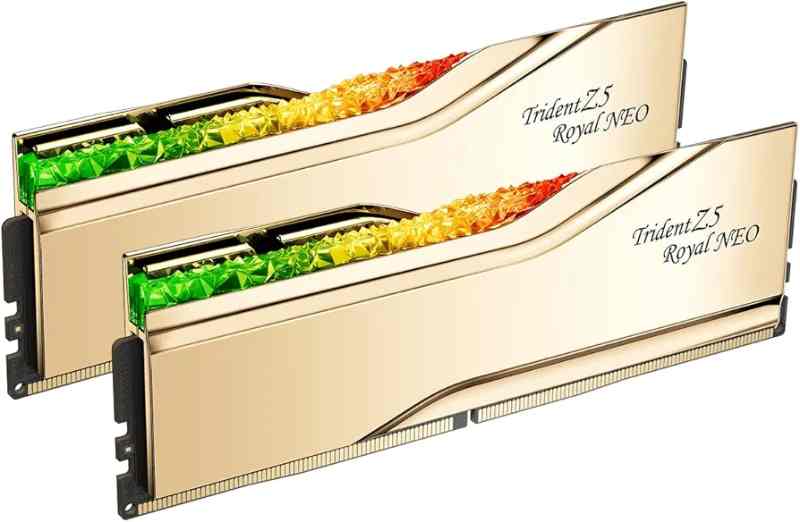 G.SKILL Trident Z5 Royal Neo Series 96GB DDR5 RAM (Gold) 