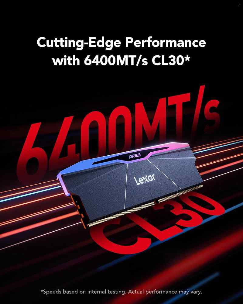 Lexar ARES Gen2 RGB DDR5 RAM 32GB Kit 6400MHz - Image 2