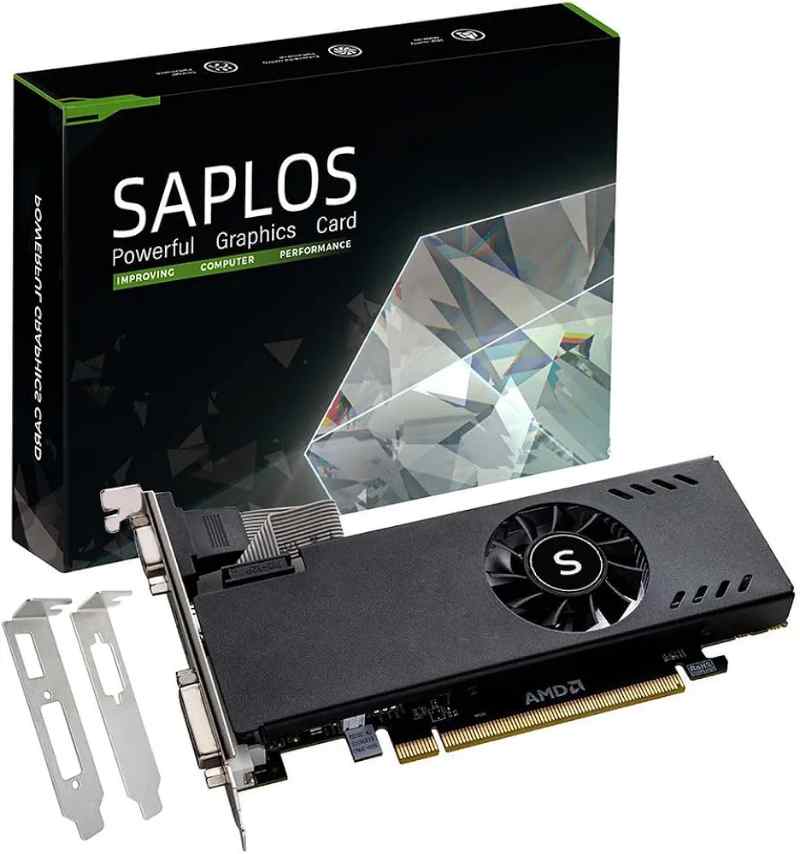 Saplos Radeon RX 550 Low Profile Graphics Card