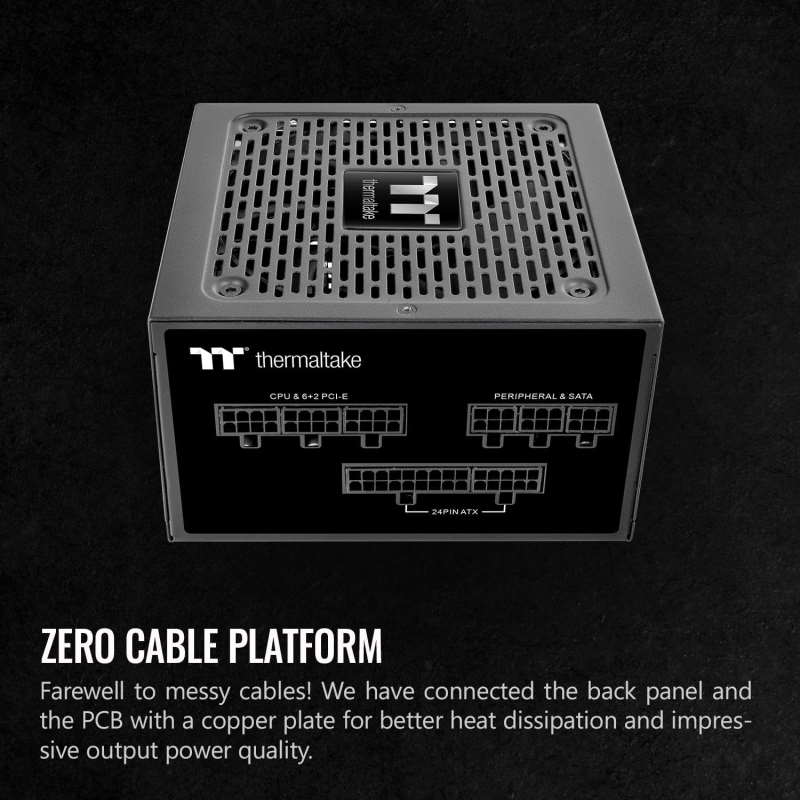 Thermaltake GF1 Fully Modular ATX 750W Power Supply - Image 3