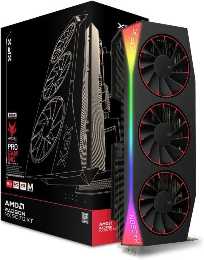 XFX Mercury AMD Radeon RX 9070XT OC