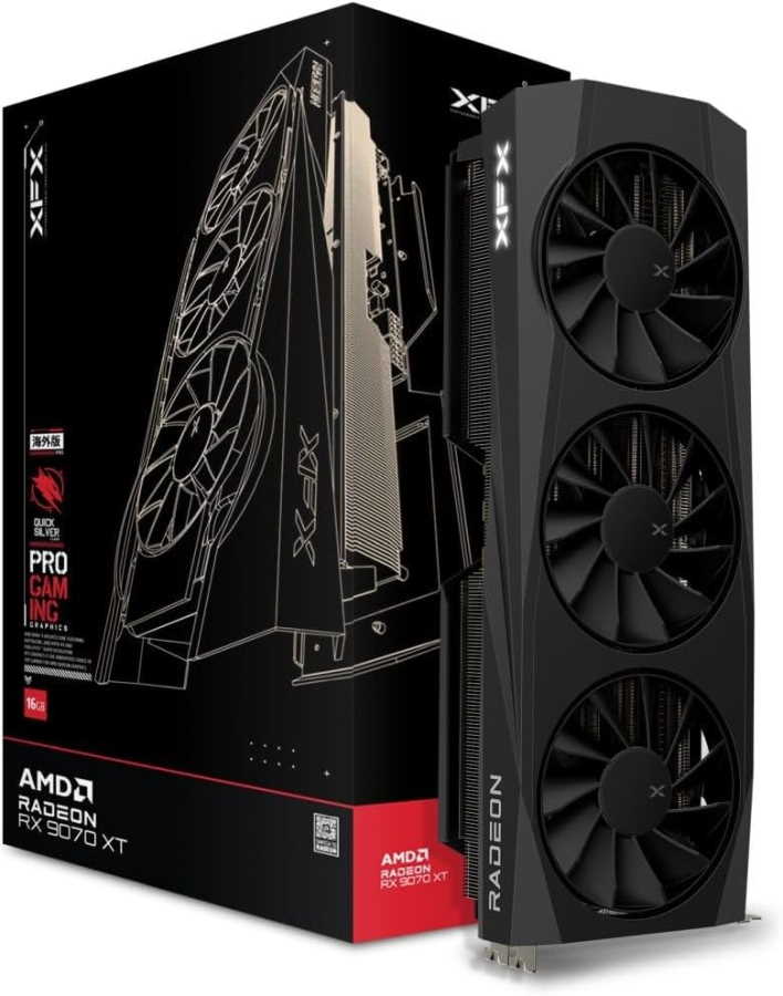 XFX Quicksilver AMD Radeon RX 9070XT Gaming Edition