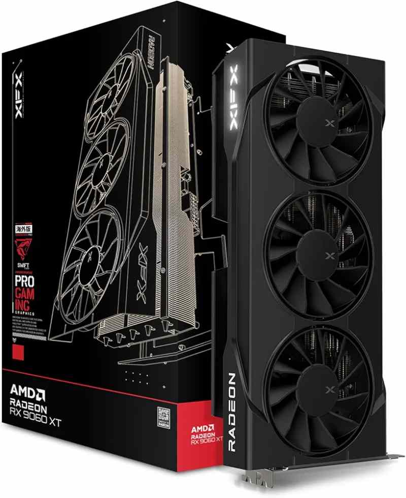 XFX Swift AMD Radeon RX 9060 XT OC