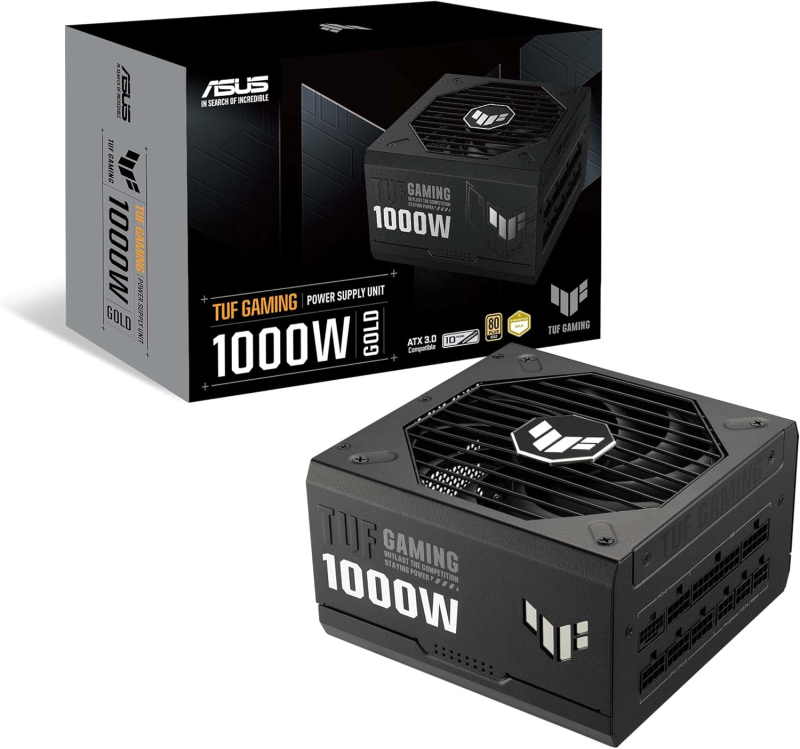 ASUS TUF Gaming 1000W Gold Fully Modular Power Supply 80+ Gold Certified