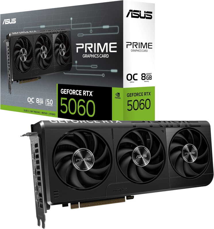 ASUS Prime GeForce RTX 5060 8GB OC Edition