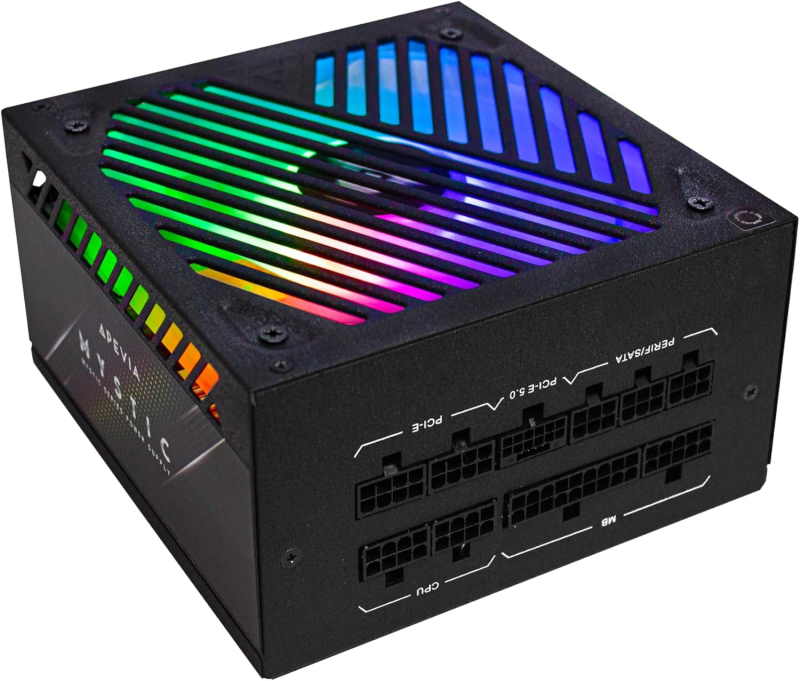 Apevia ATX-MT1200W Mystic 1200W Fully Modular 80+ Platinum Certified