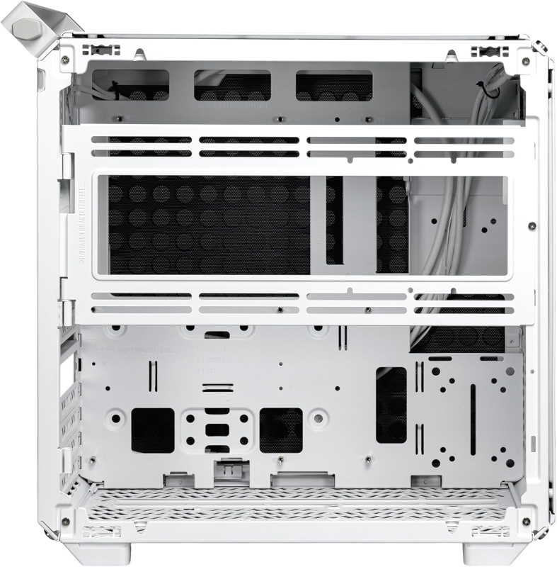 Cooler Master QUBE 500 Flatpack Macaron ATX Case White - Image 4