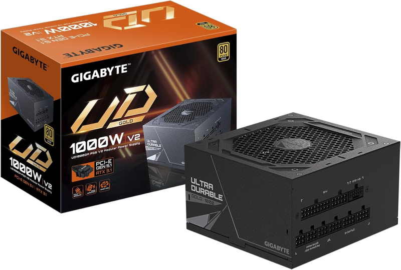 GIGABYTE UD1000GM PG5 V2-1000W 80 Plus Gold Certified Fully Modular