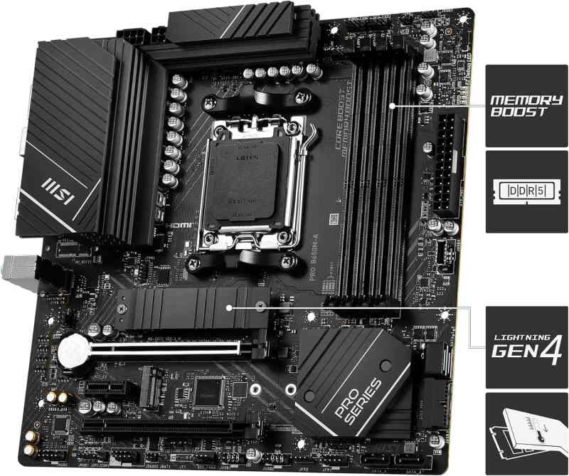 MSI PRO B650M-A WiFi V1 - Image 2