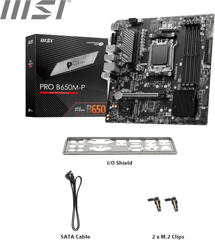 MSI PRO B650M-P V1 Micro-ATX - Image 2