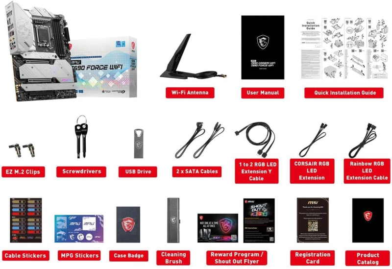 MSI Z690 Force WiFi ATX LGA 1700 Gaming Motherboard  - Image 4