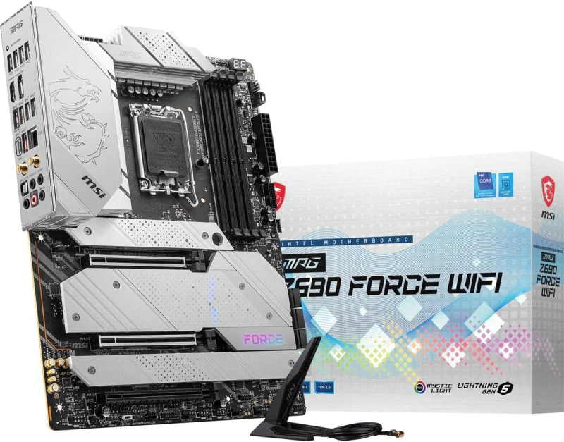 MSI Z690 Force WiFi ATX LGA 1700 Gaming Motherboard 