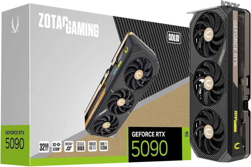 ZOTAC Gaming GeForce RTX 5090 Solid