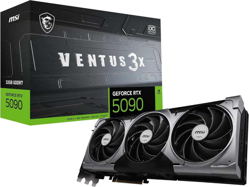 msi NVIDIA GeForce RTX 5090 32G Ventus 3X OC