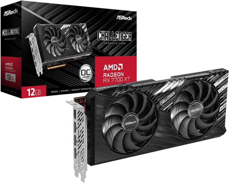 ASRock AMD Radeon RX 7700 XT Challenger