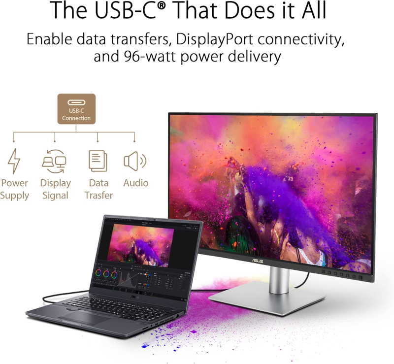 ASUS ProArt Display 27-inch PA279CRV 4K HDR Professional Monitor  - Image 3