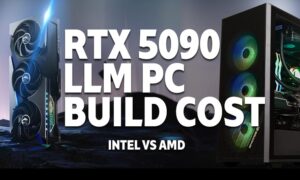 RTX 5090 PC Build Cost for LLM