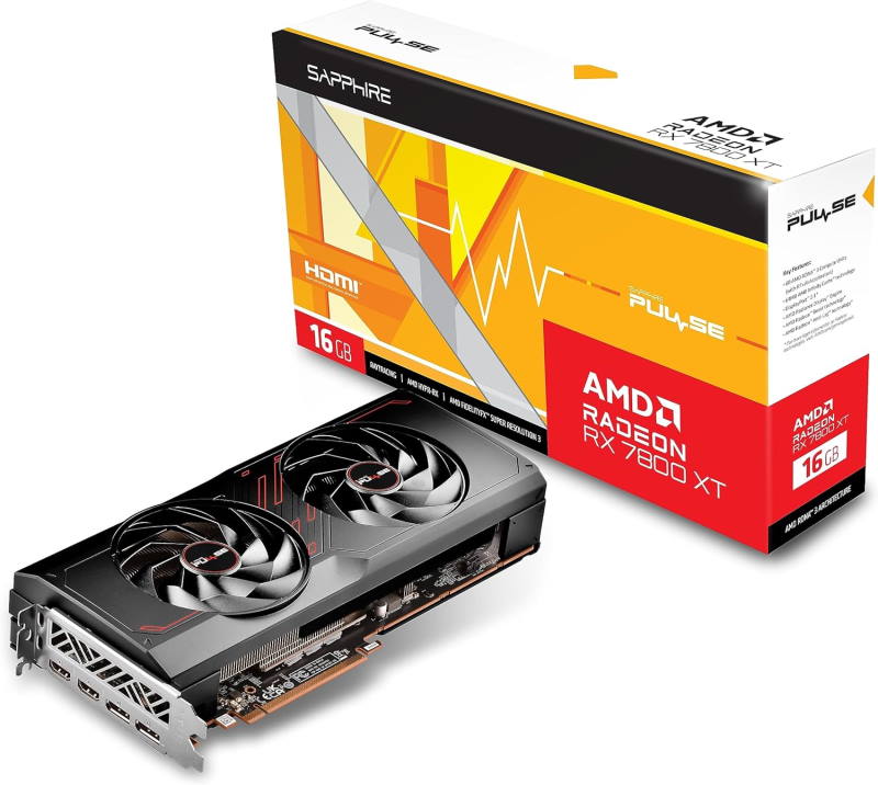 Sapphire Pulse AMD Radeon RX 7800 XT