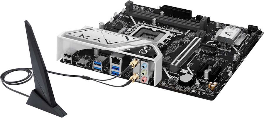 ASUS B760M-AYW WiFi D4 II LGA 1700 Micro-ATX Motherboard - Image 4