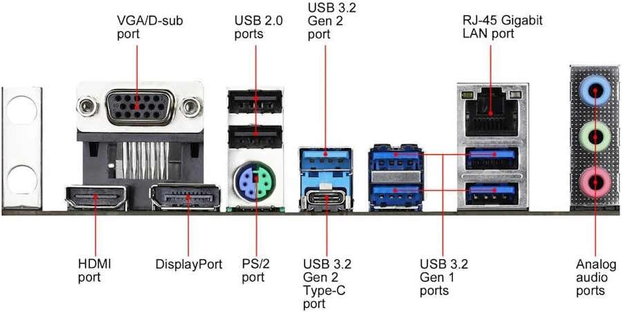 ASRock B550M PRO4 AM4 Motherboard - Image 2