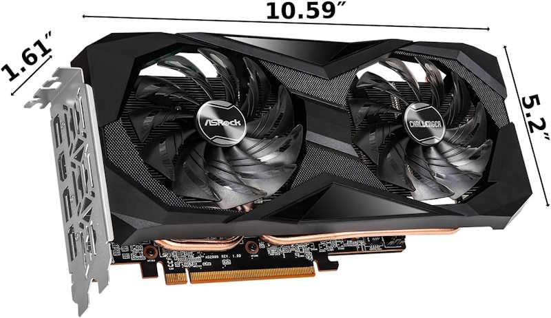 ASRock Radeon RX 6600 XT Challenger D OC 8GB - Image 2