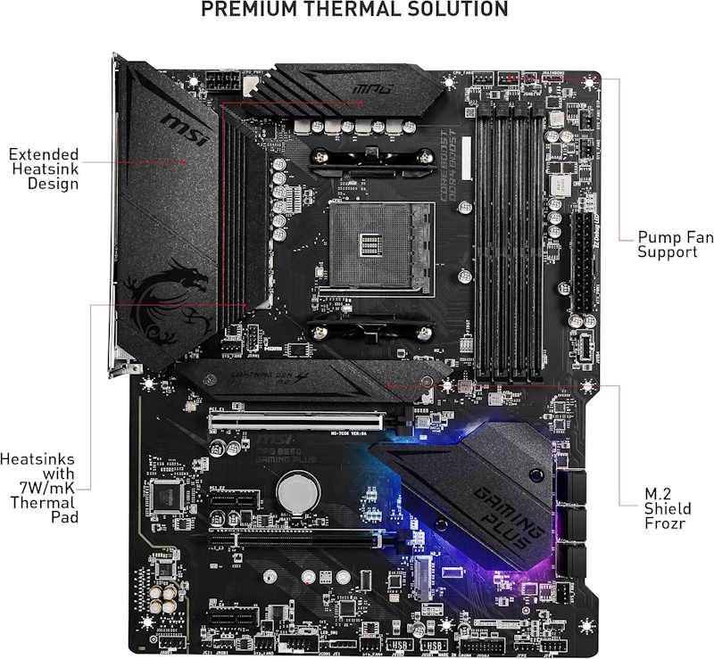 MSI MPG B550 Gaming Plus V1 - Image 2