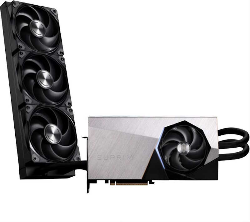 MSI RTX 5090 Suprim Liquid X 32GB