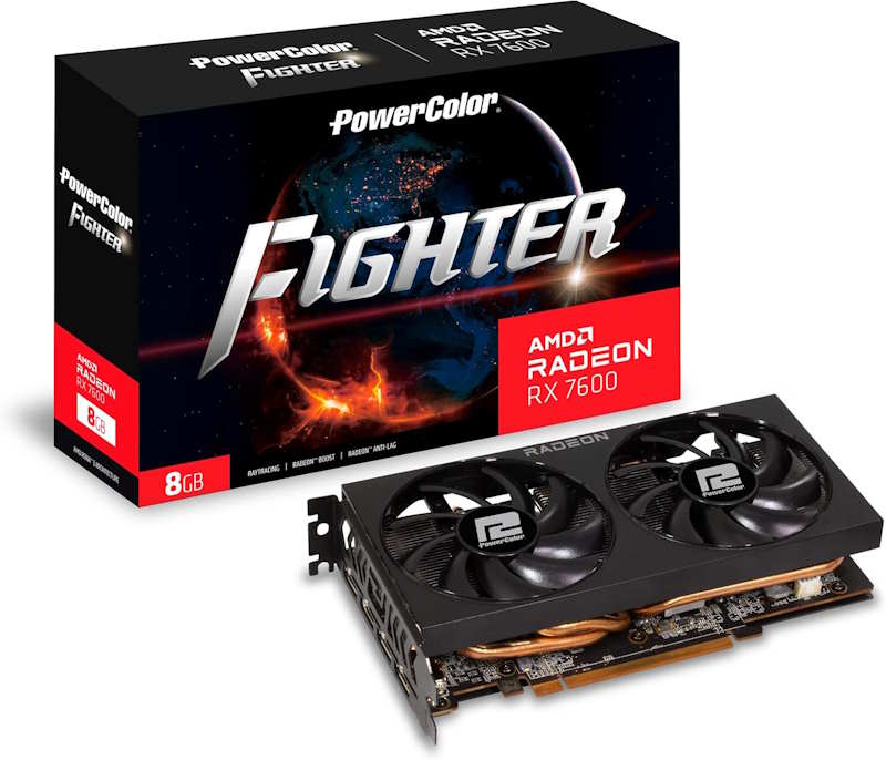 PowerColor Fighter AMD Radeon RX 7600 8GB