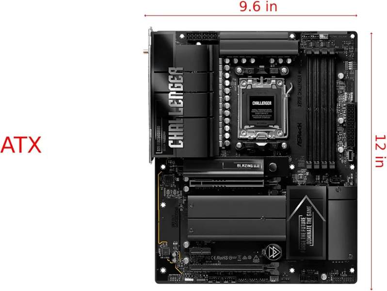 ASRock X870E Challenger Wi-Fi AM5 ATX Motherboard  - Image 2
